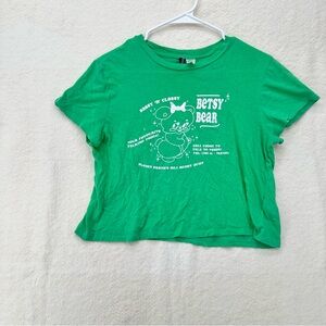 H&M Y2K Style “Betsy Bear” Graphic Tee